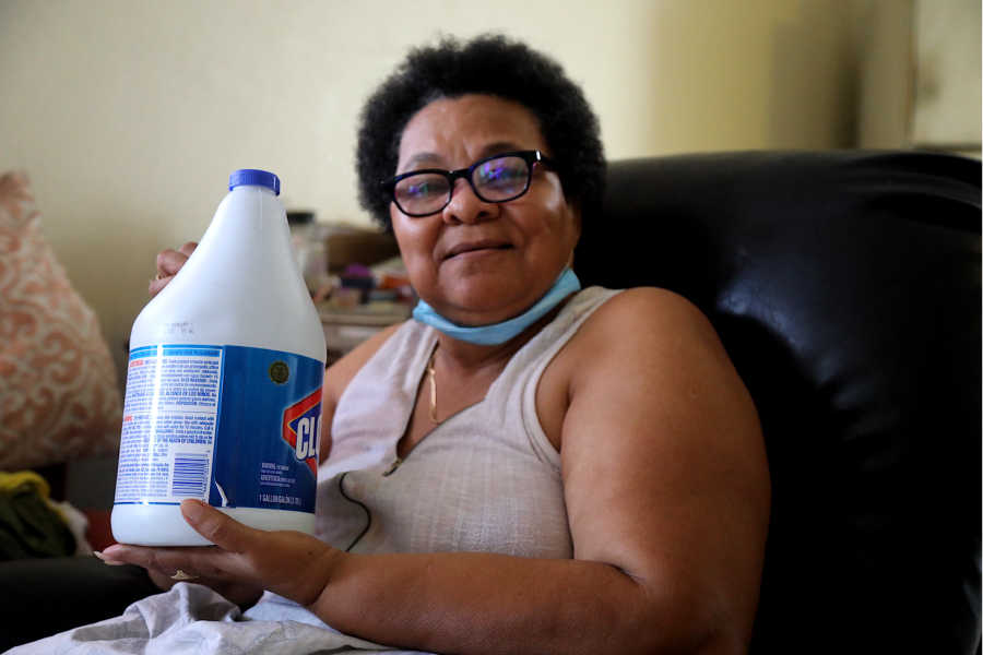 Lucinda Millin Residents Get CARE Packages With Red Cross Radios